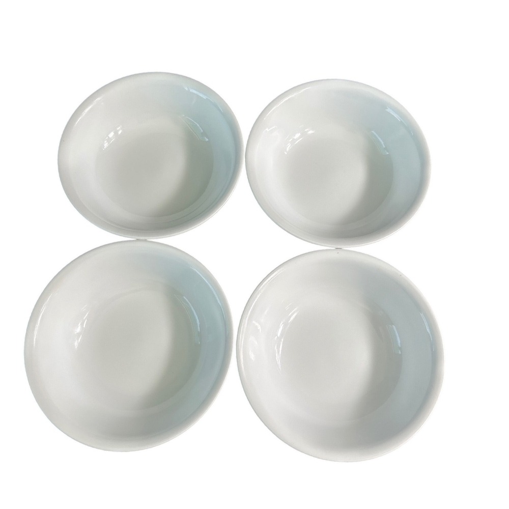 Corelle‎ Winter Frost White fruit/dessert Bowls 5.5Inch Corelle Set of 4 US